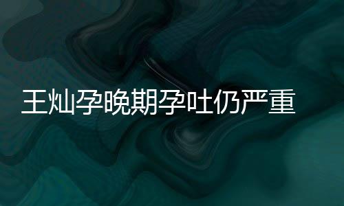 秀幸 杜点为孕晚严重吐仍她做福早餐王灿淳5期孕